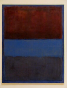 No.61 (Rust and Blue)