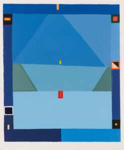 Untitled (Blue abstraction)