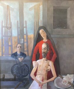 Pieta z przyglądającym się chłopcem