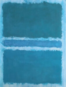 Untitled (Blue Divided by Blue)